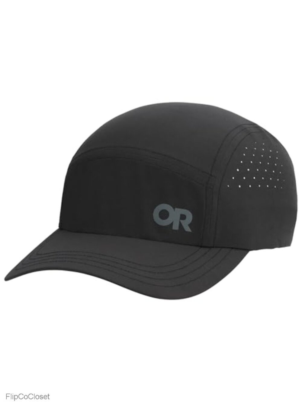 Water Resistant Stretch Woven Baseball Cap with UPF 30 Sun Protection